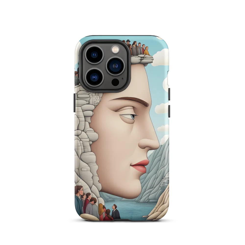 The Mountain's Gaze | Phone Case