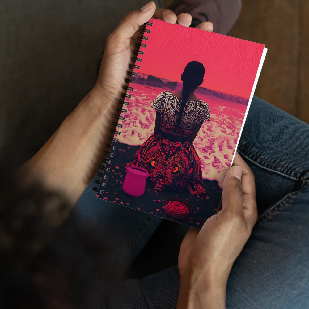 Crimson Tide Reverie 
 Spiral Notebook | 140 pages