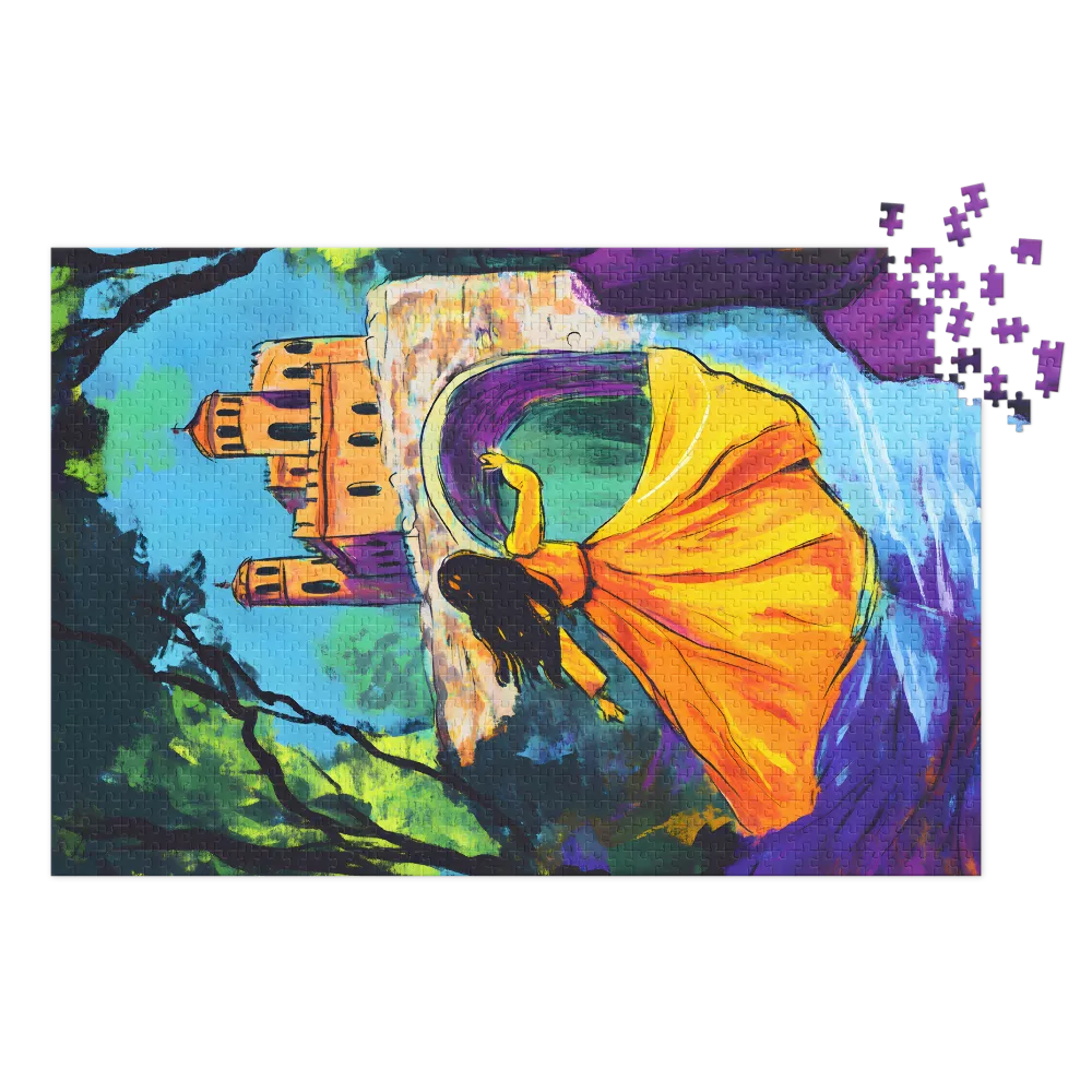 Girl in Yellow Dress by Castle