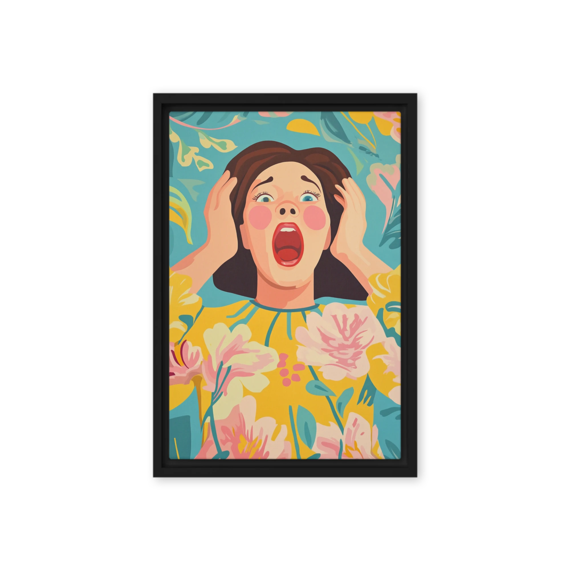 Floral Panic | Art Print
