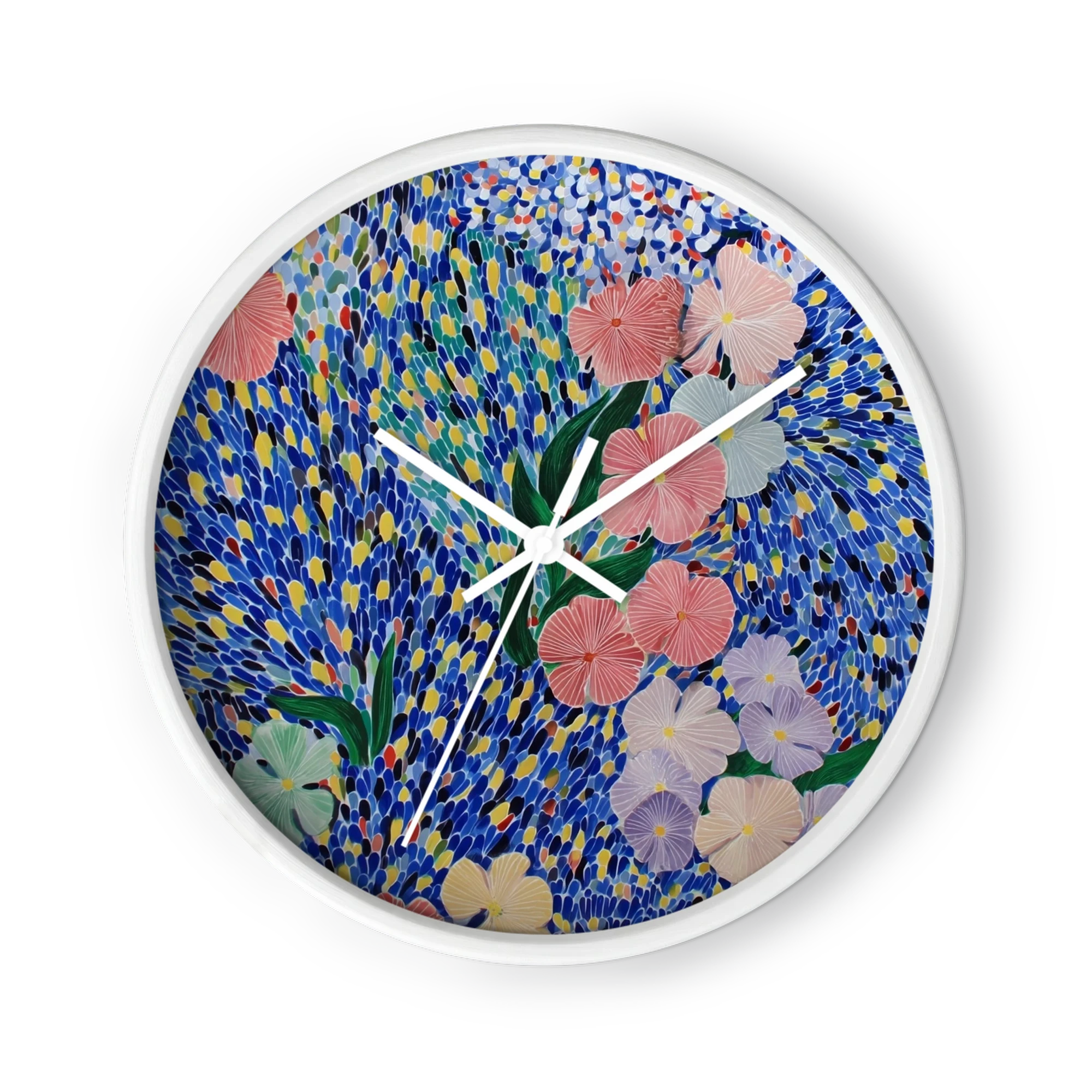 Pointillist Garden of Blossoms