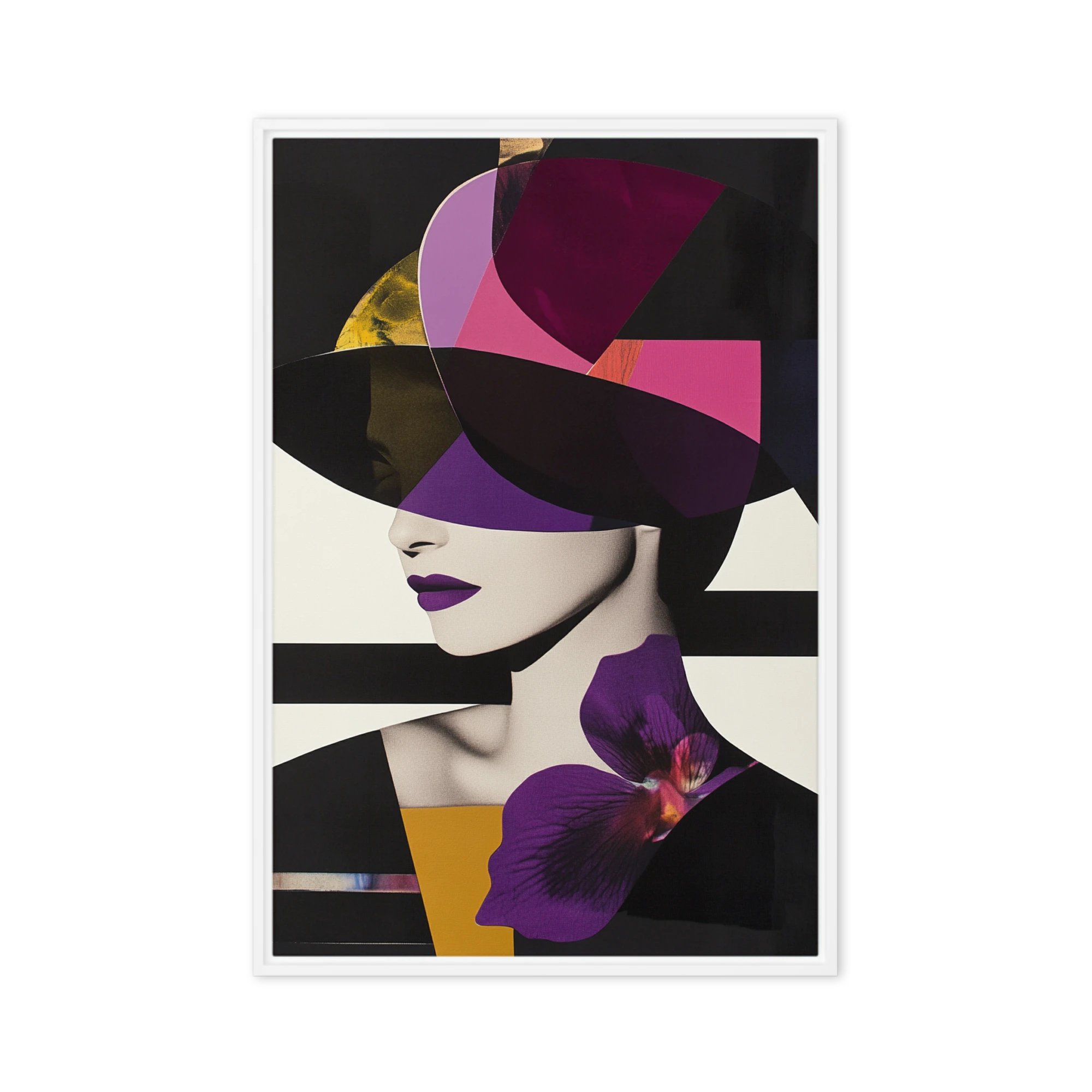Modern Orchid Portrait