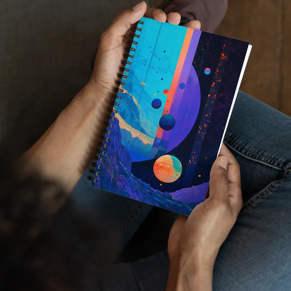 Planetary Ridge 
 Spiral Notebook | 140 pages