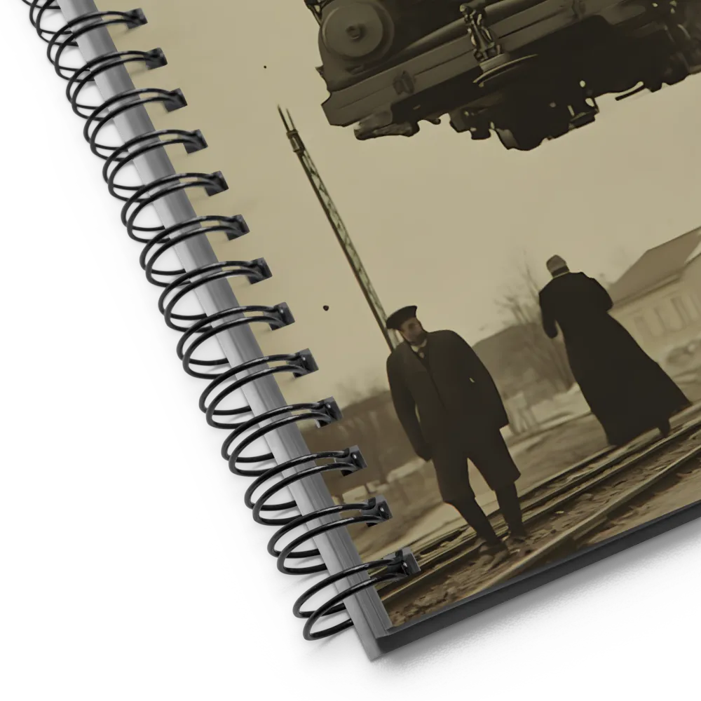 The Levitation of Locomotive No. 7 
 Spiral Notebook | 140 pages