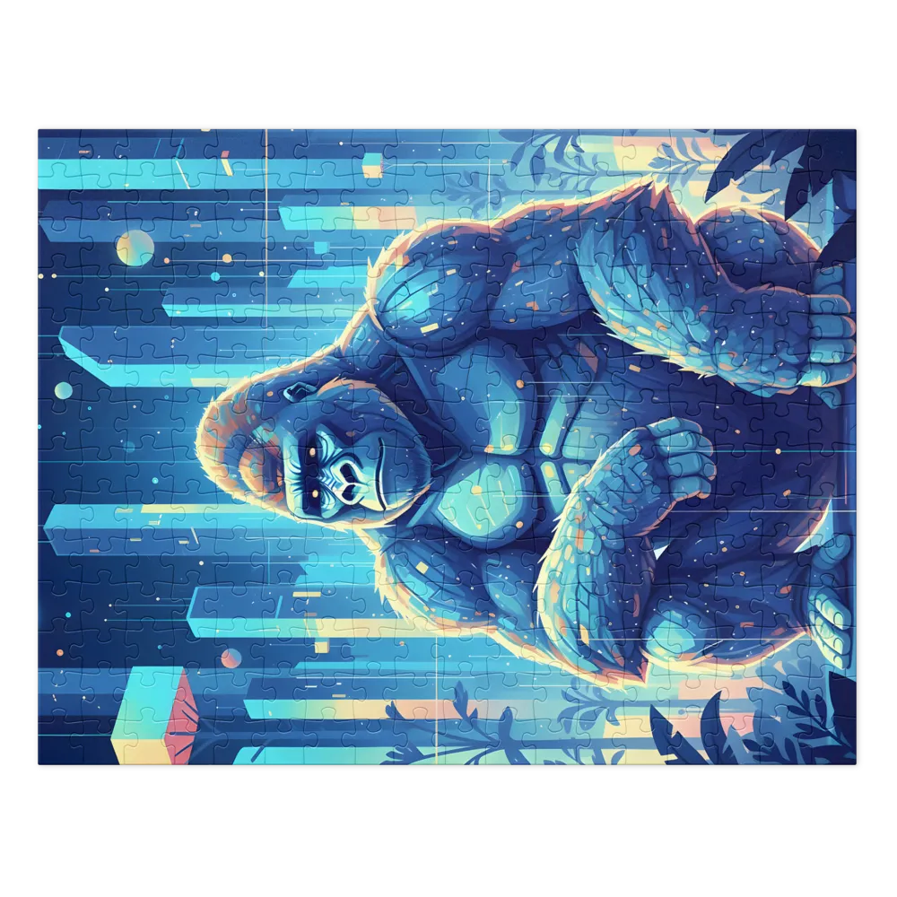 Neon City Gorilla | Jigsaw Puzzles