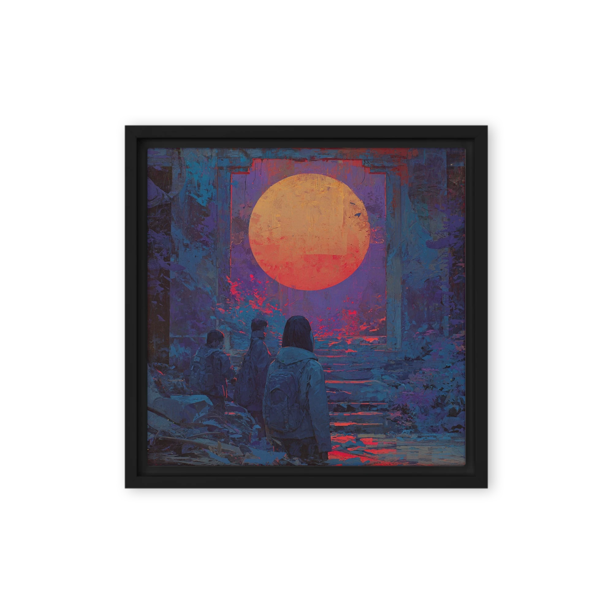 Threshold to a Crimson World | Art Print