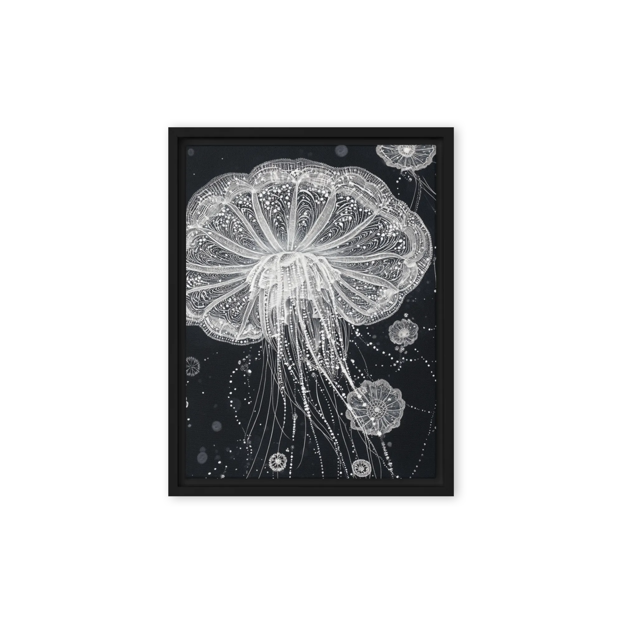 Medusa of the Deep 
 Poster with Black Frame | 8″x 10″