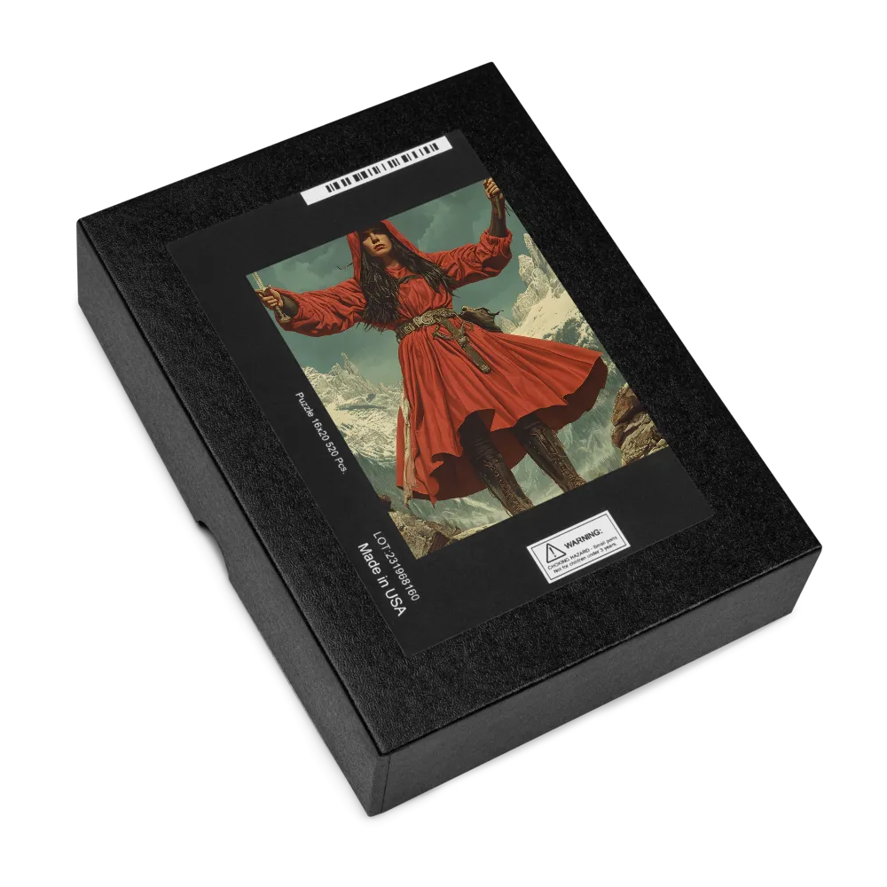 Mountain Warrior's Ascent 
 Jigsaw Puzzle