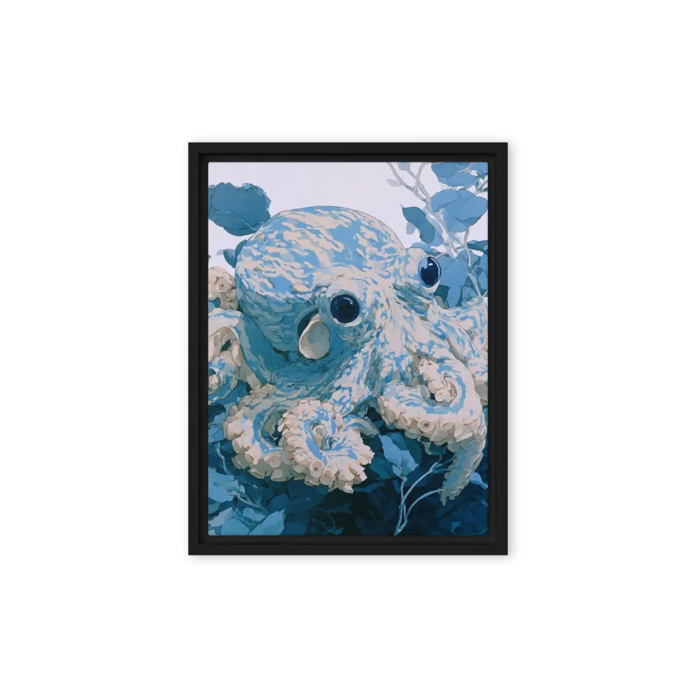 The Indigo Octopus 
 Canvas | 16″x 24″