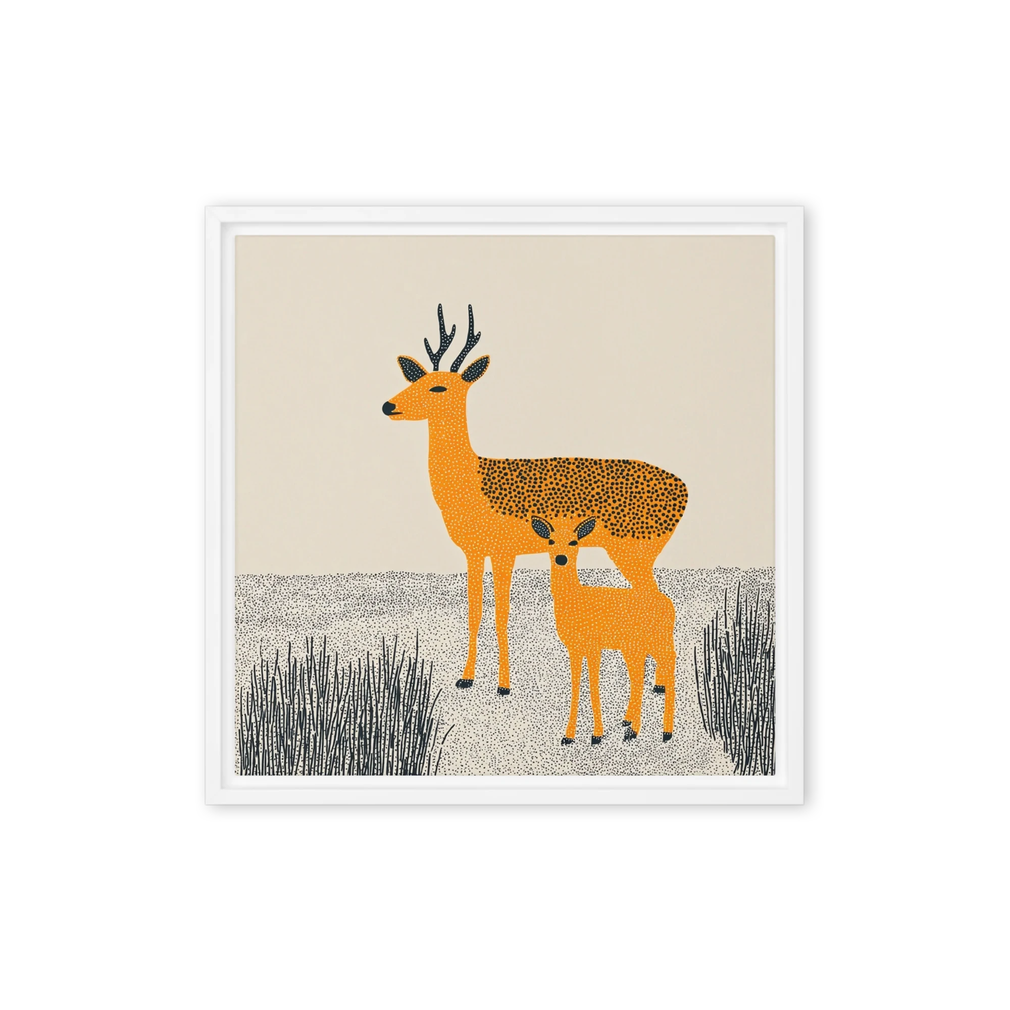 Mother and Fawn
