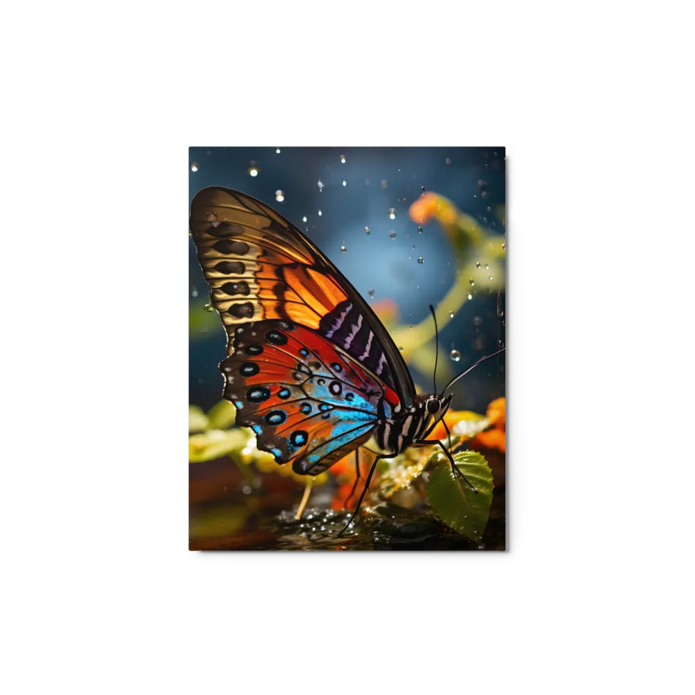 Vibrant Butterfly Macro