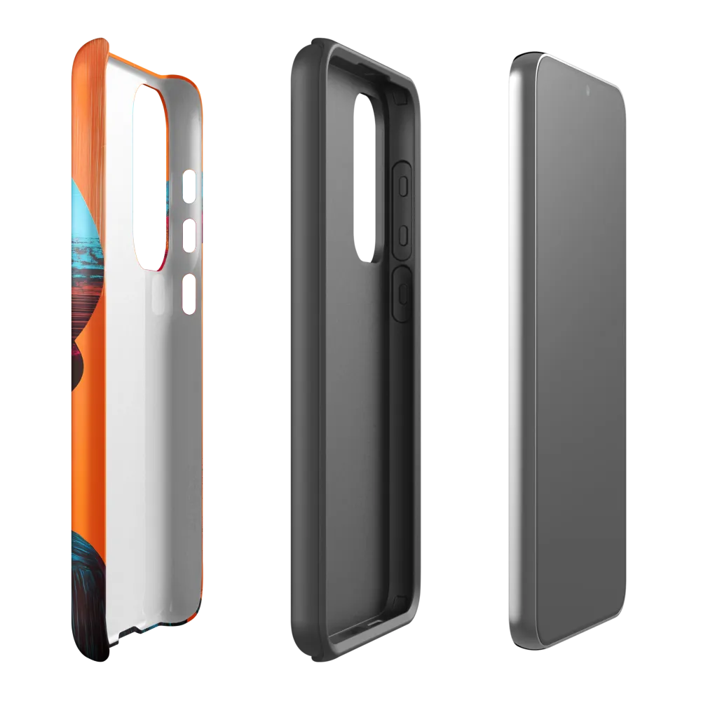 Surreal Portrait with Abstract Landscape | Phone Case