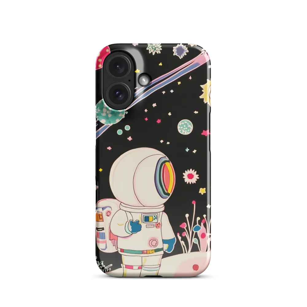 Whimsical Space Explorer 
 iPhone 16 | Snap Case