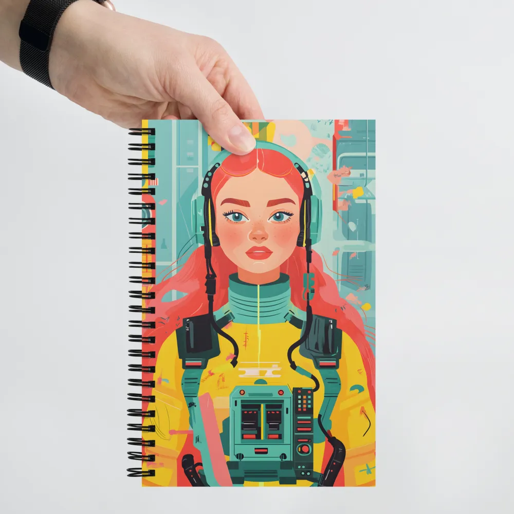 Galactic DJ 
 Spiral Notebook | 140 pages