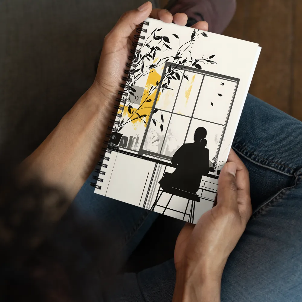 Quiet Window Moment 
 Spiral Notebook | 140 pages