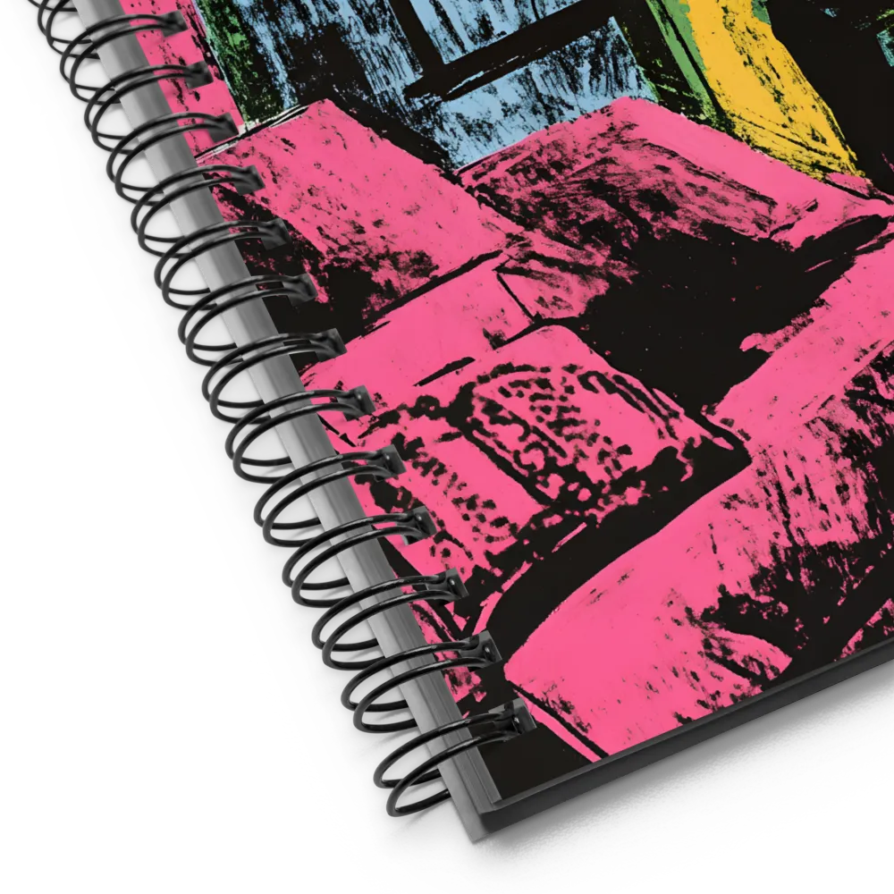 Interior Pop Palette 
 Spiral Notebook | 140 pages