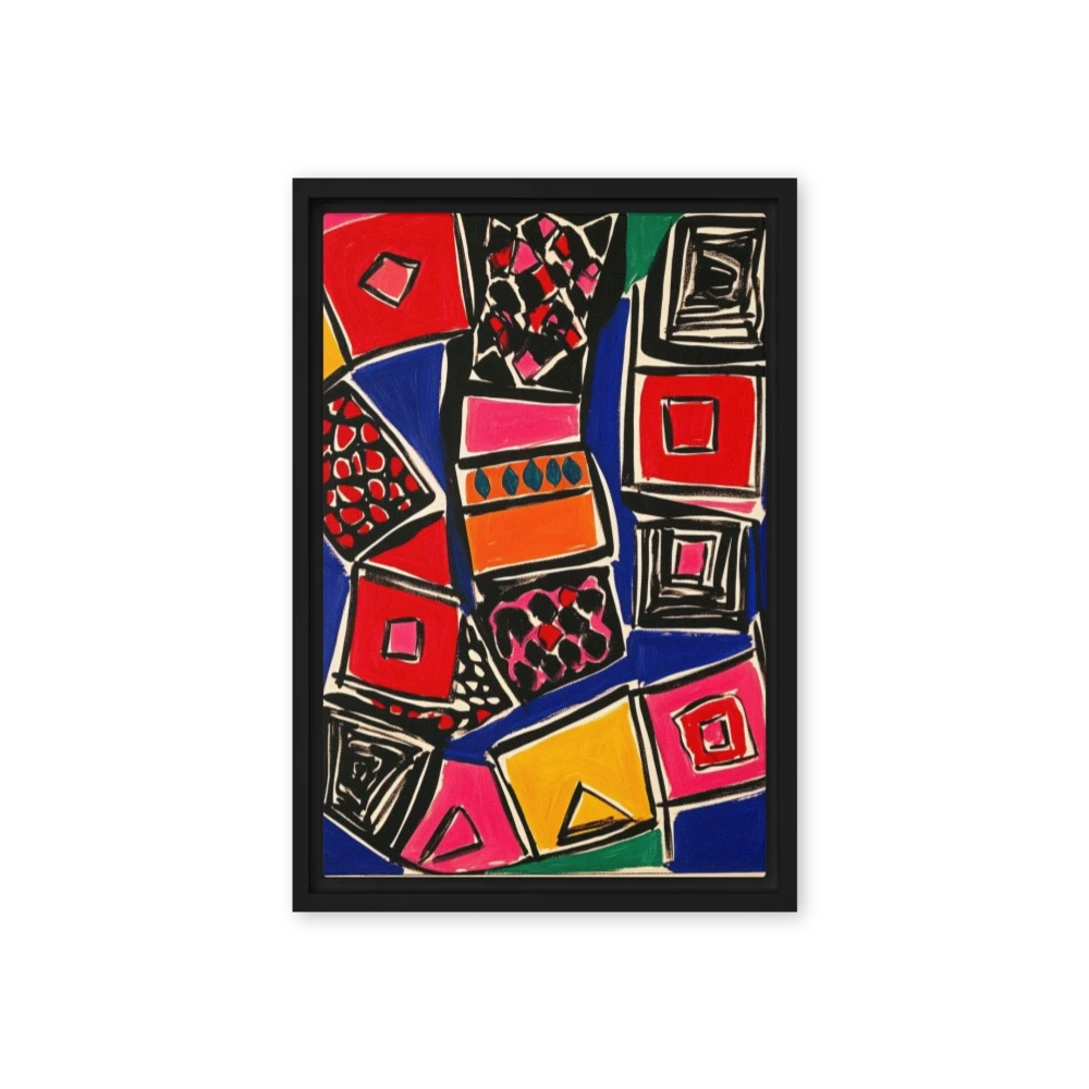 Abstract Acrylic Geometric Art