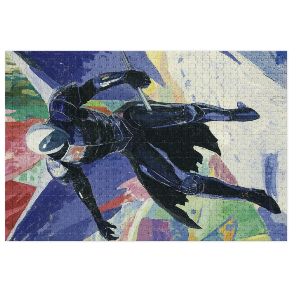L'Avant-Garde Cobalt 
 Puzzle en boite metallique