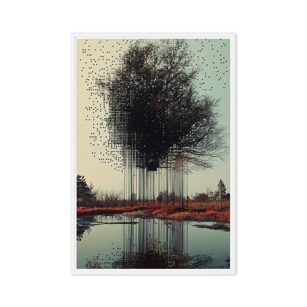 Digital Nature Reflection | Art Print