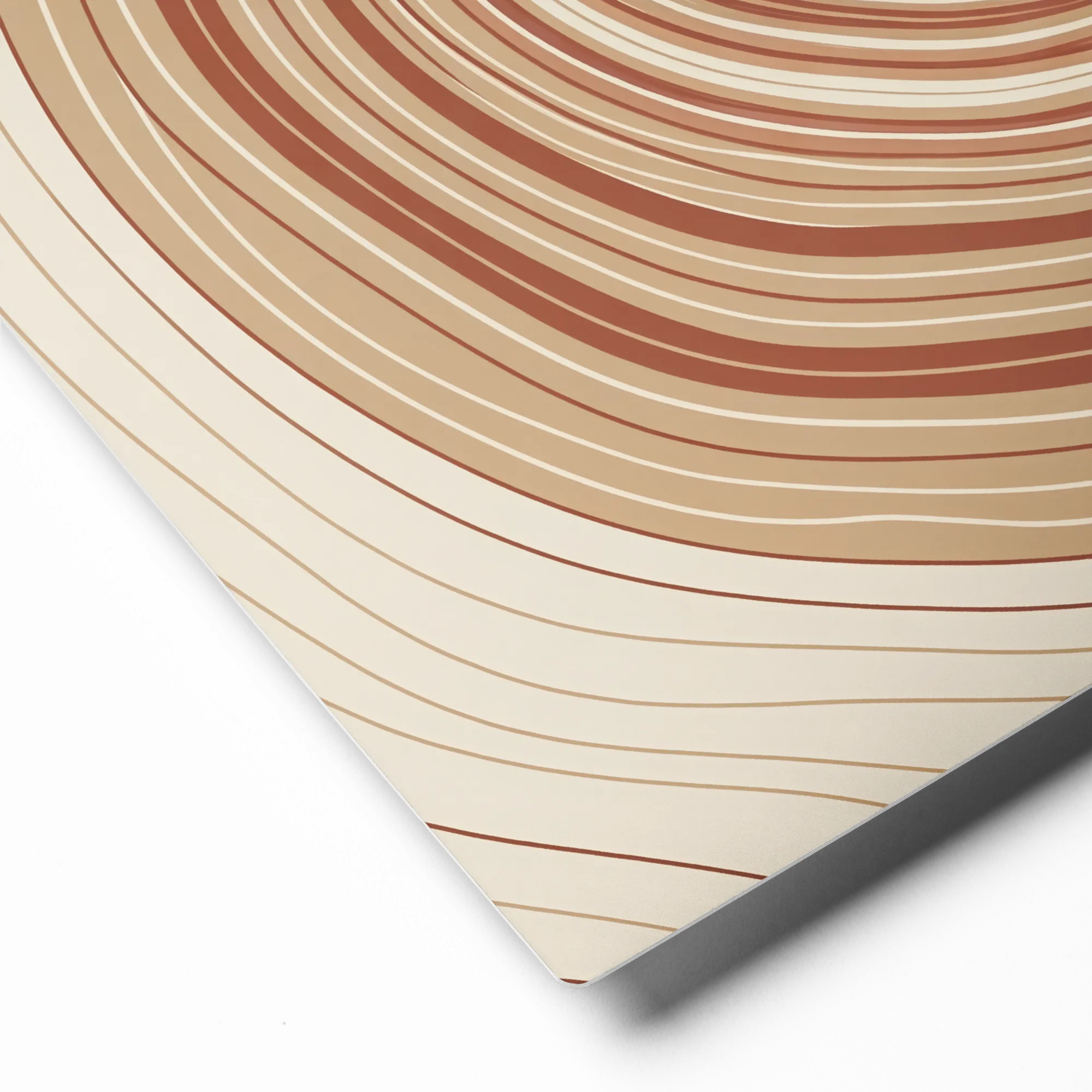Organic Growth Rings 
 Canvas | 18″x 18″