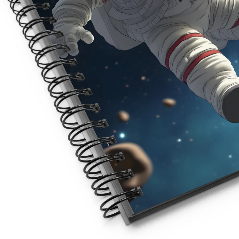Cosmic Voyager 
 Spiral Notebook | 140 pages