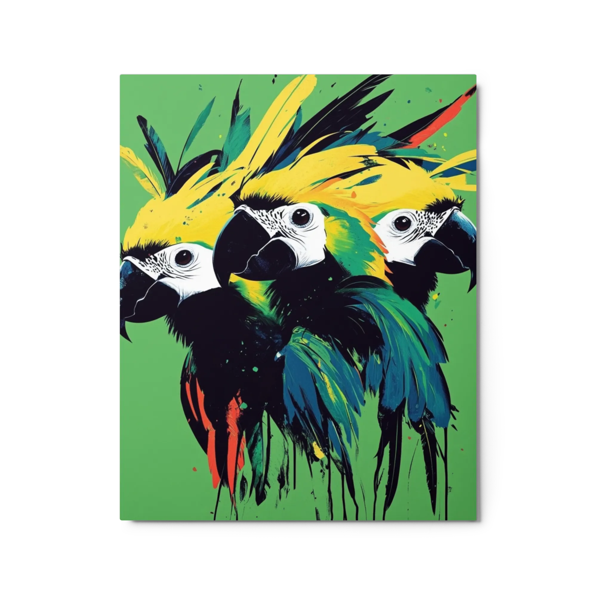 Tropical Parrot Trio