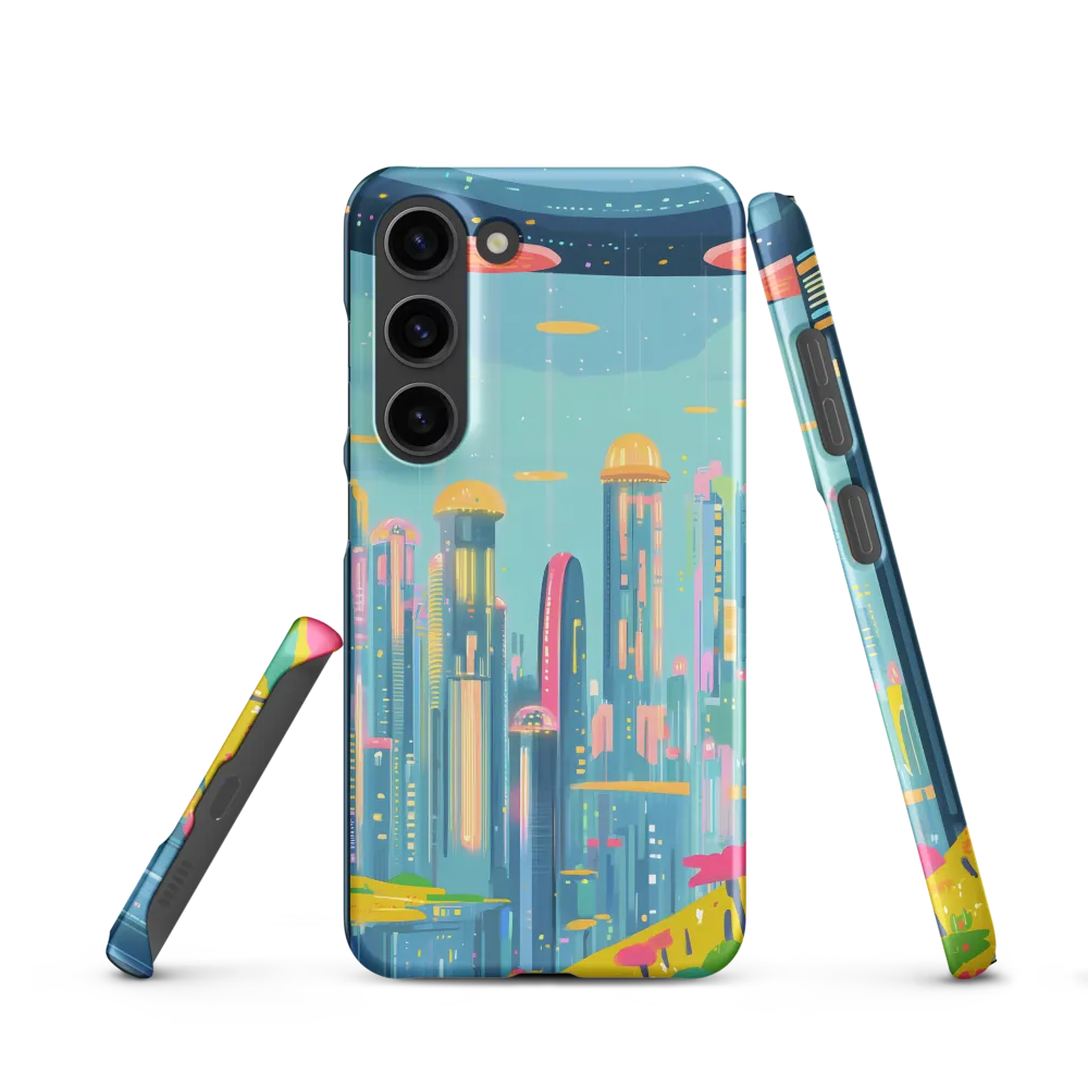 Futuristic Cityscape Artwork | Phone Case