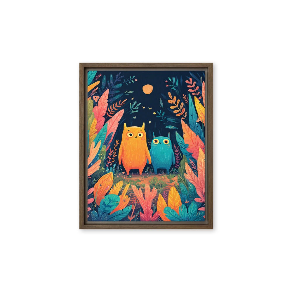 Whimsical Forest Friends | Art Print