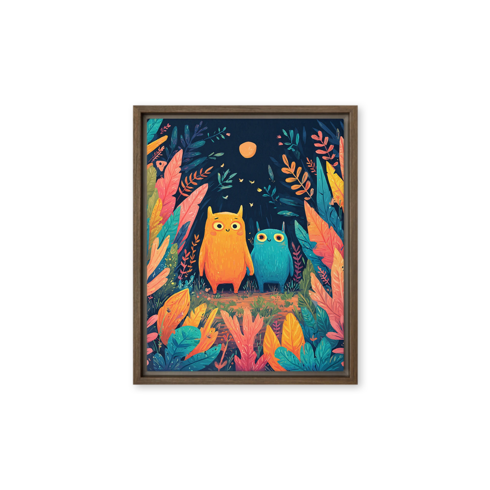Whimsical Forest Friends | Art Print
