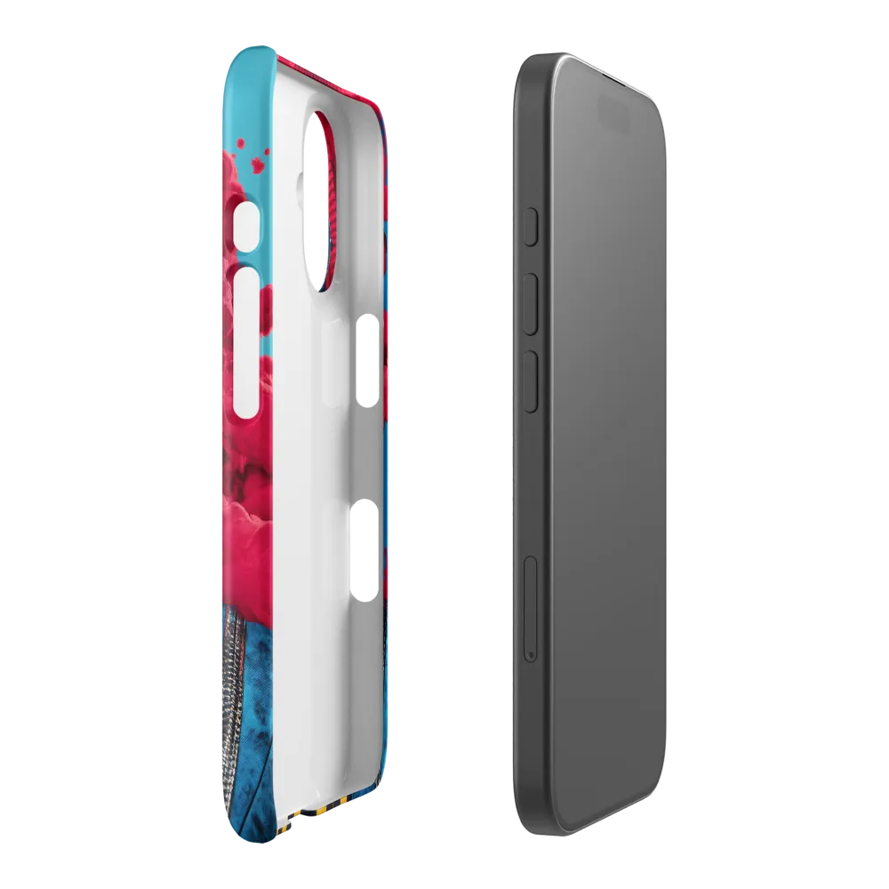 Crimson Aura 
 iPhone 17 Pro Max | Snap Case