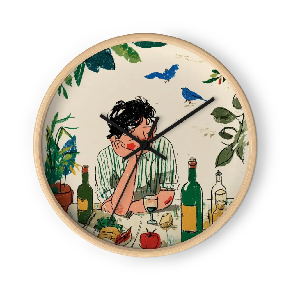 Lemons, Bottles And A Laid Table — Lunch In Print