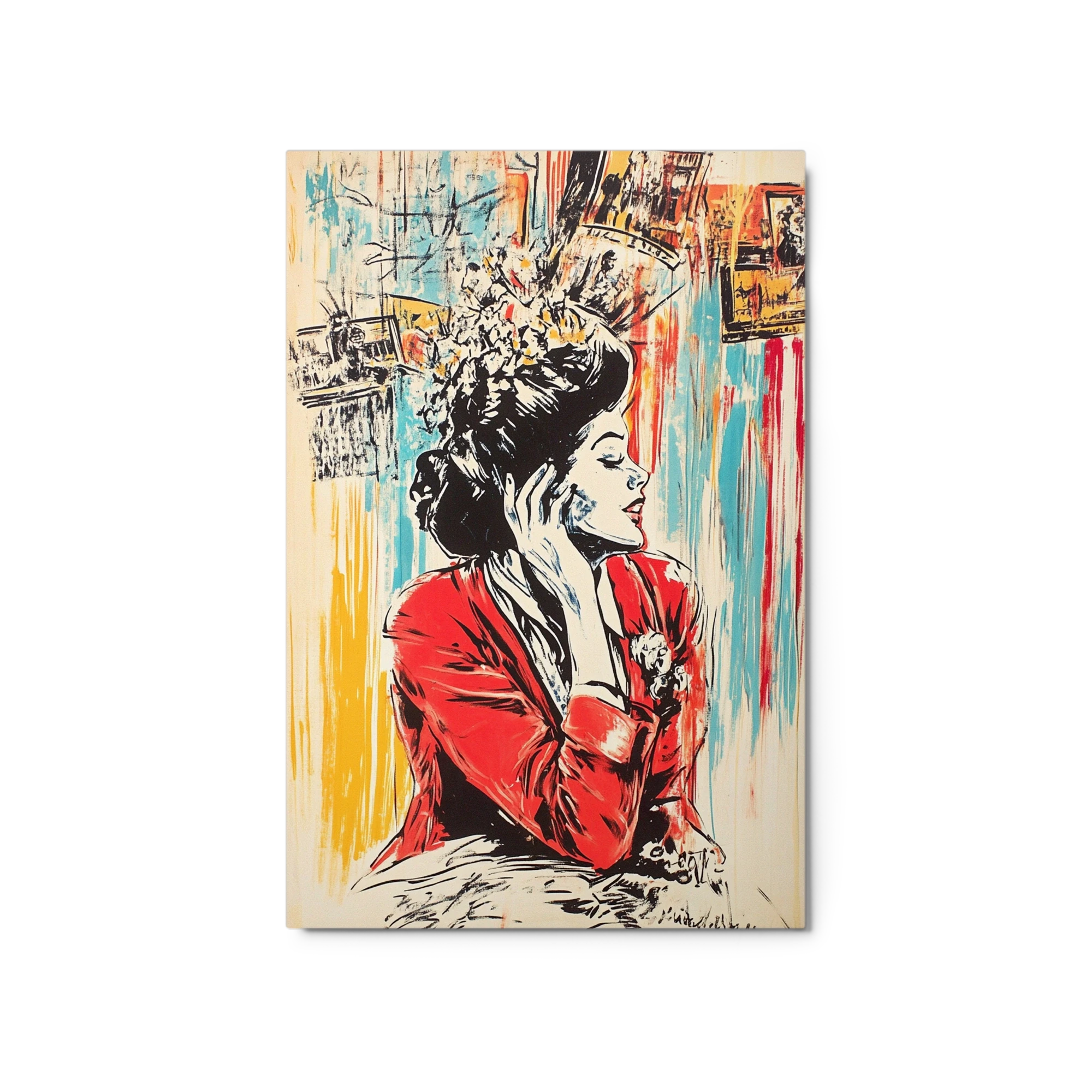 Pop Art Female Portrait