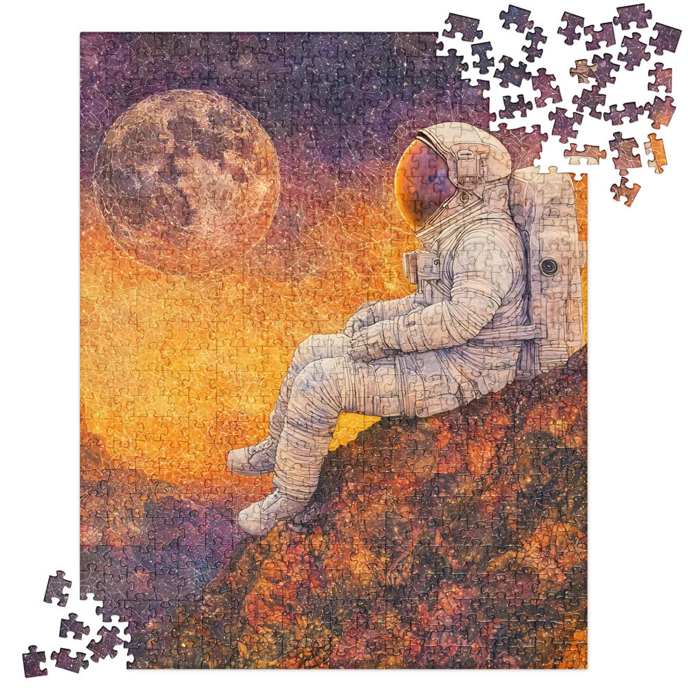 Cosmic Contemplation | Jigsaw Puzzle | 252 pieces
