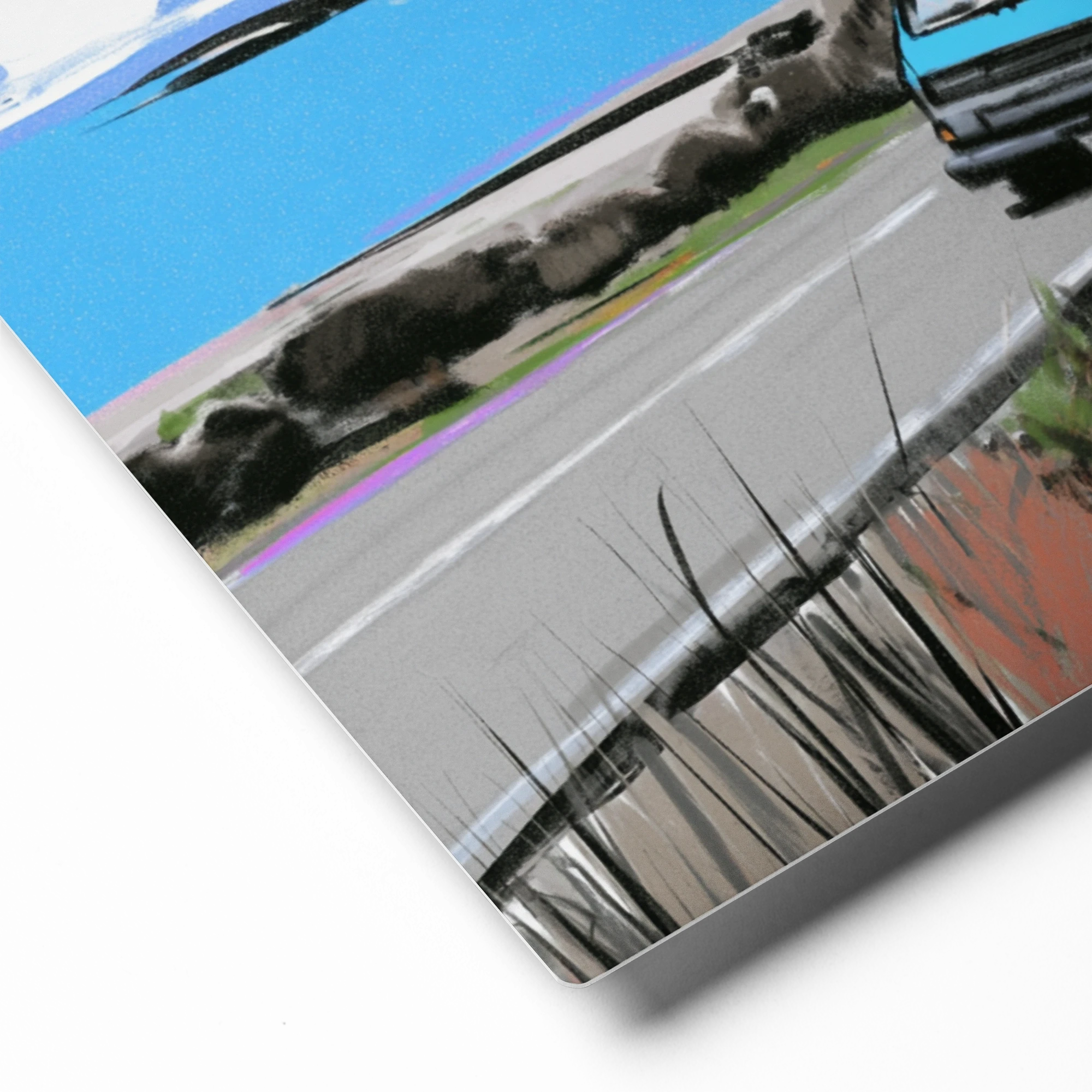 Coastal Camper Journey | Art Print
