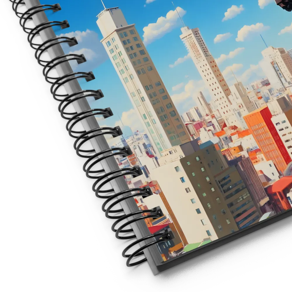 Urban Flight 
 Spiral Notebook | 140 pages
