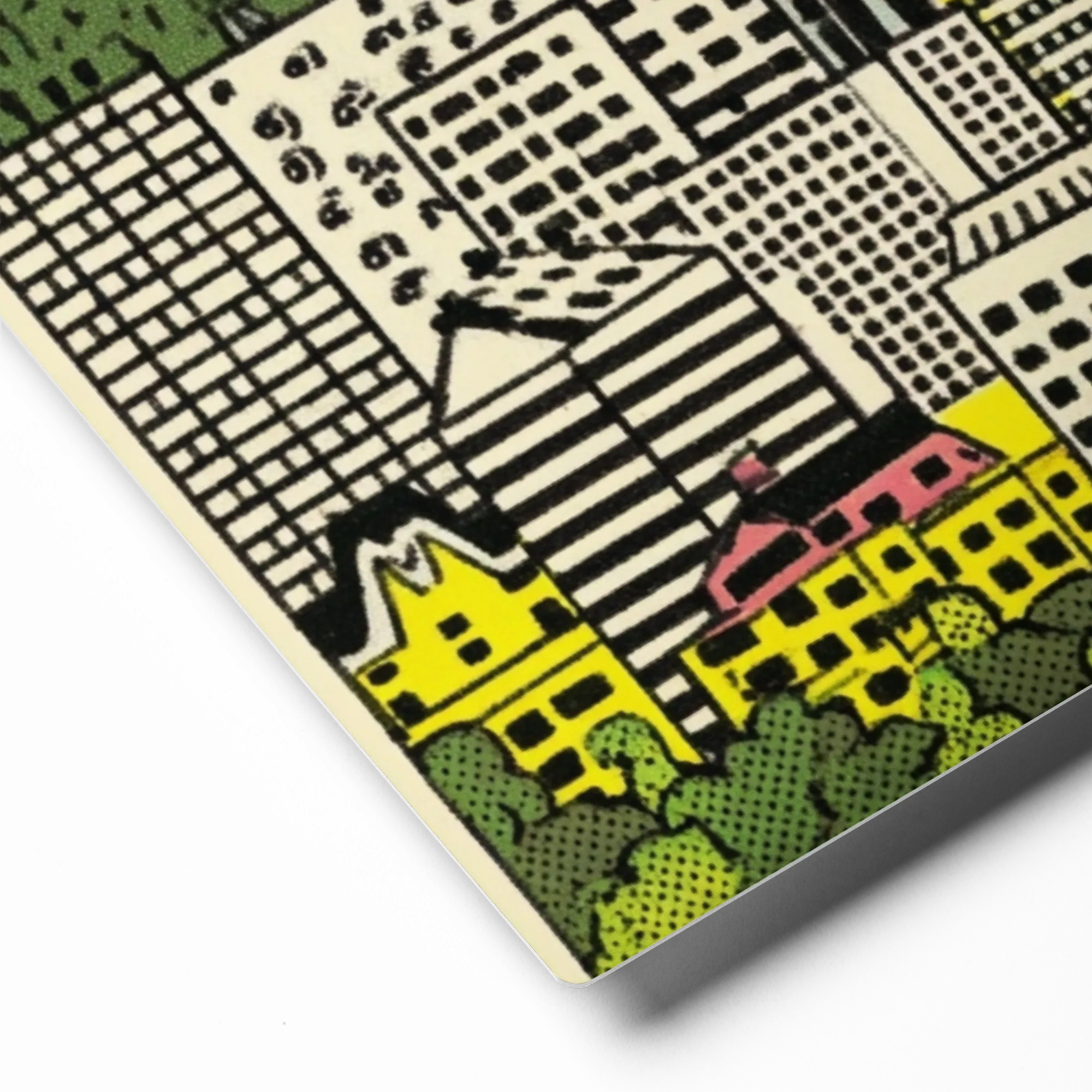 Comic Pop Cityscape | Art Print
