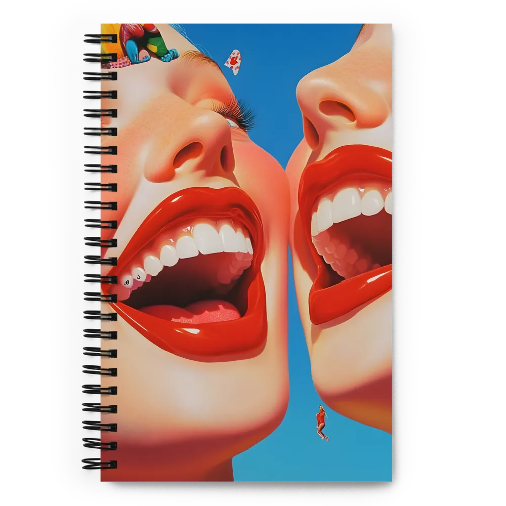 Joyful Hyperrealism 
 Spiral Notebook | 140 pages