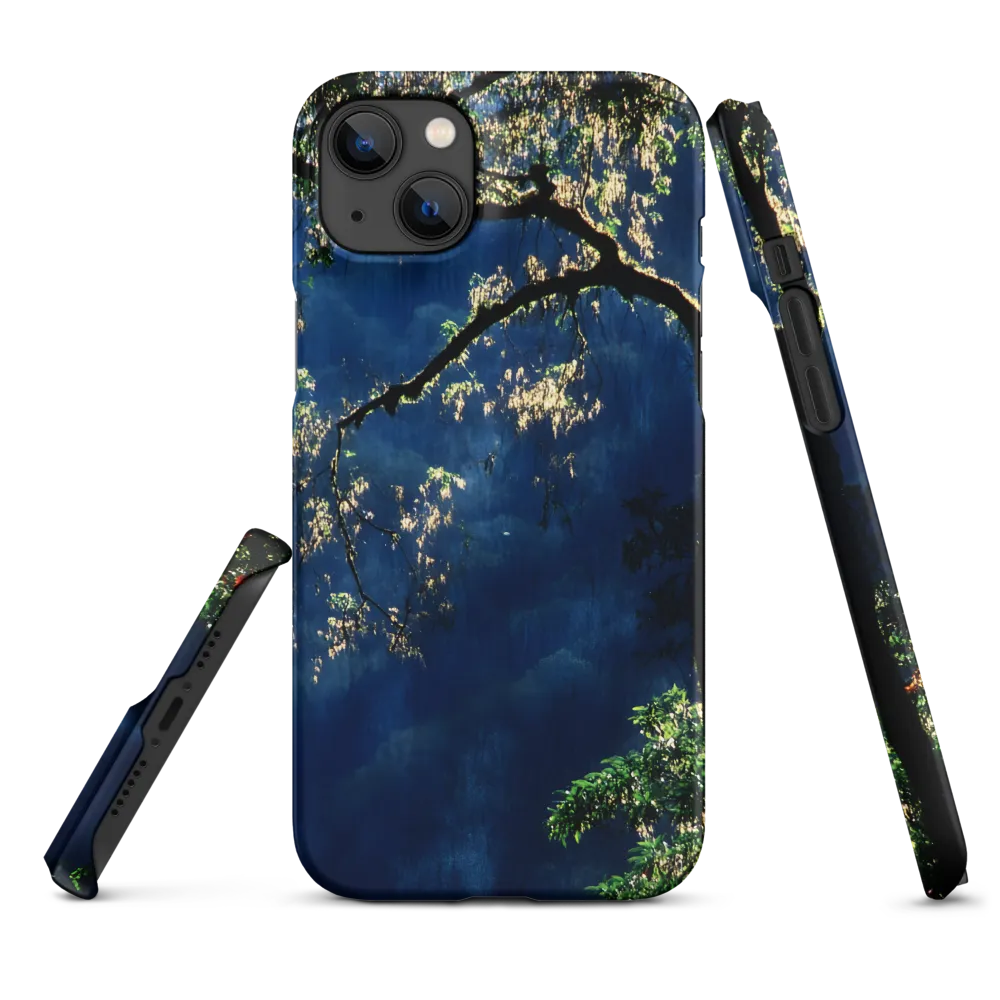 Sunlit Rainforest Silhouette | Phone Case
