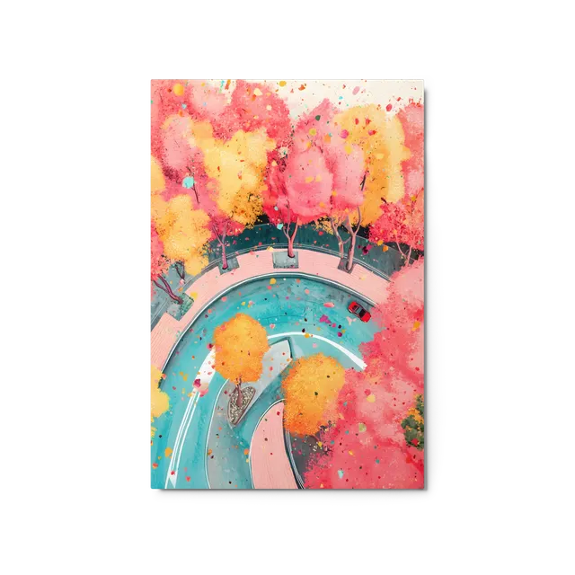 Autumnal City Drive | Art Print