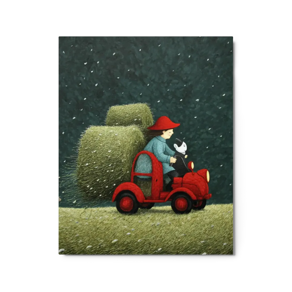 Whimsical Winter Ride | Art Print