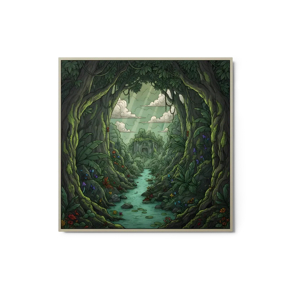 Enchanted Jungle Passage | Art Print