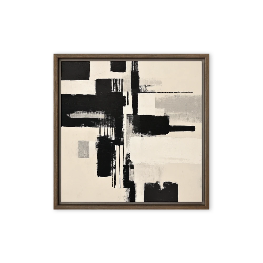Monochromatic Structure | Art Print