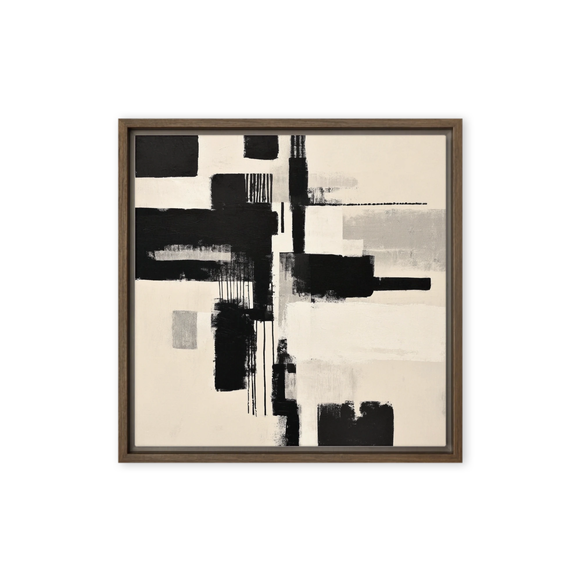 Monochromatic Structure | Art Print
