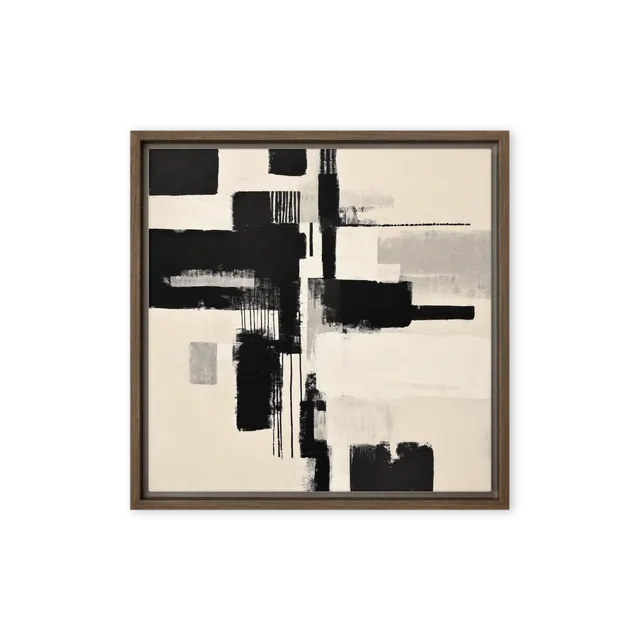 Monochromatic Structure | Art Print