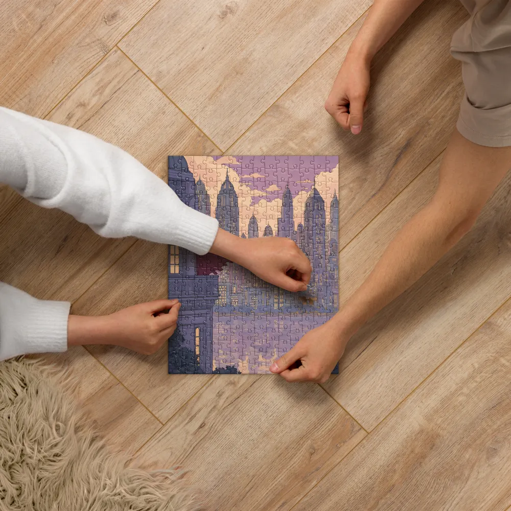 Twilight Sentinel 
 Jigsaw Puzzle in Tin Box