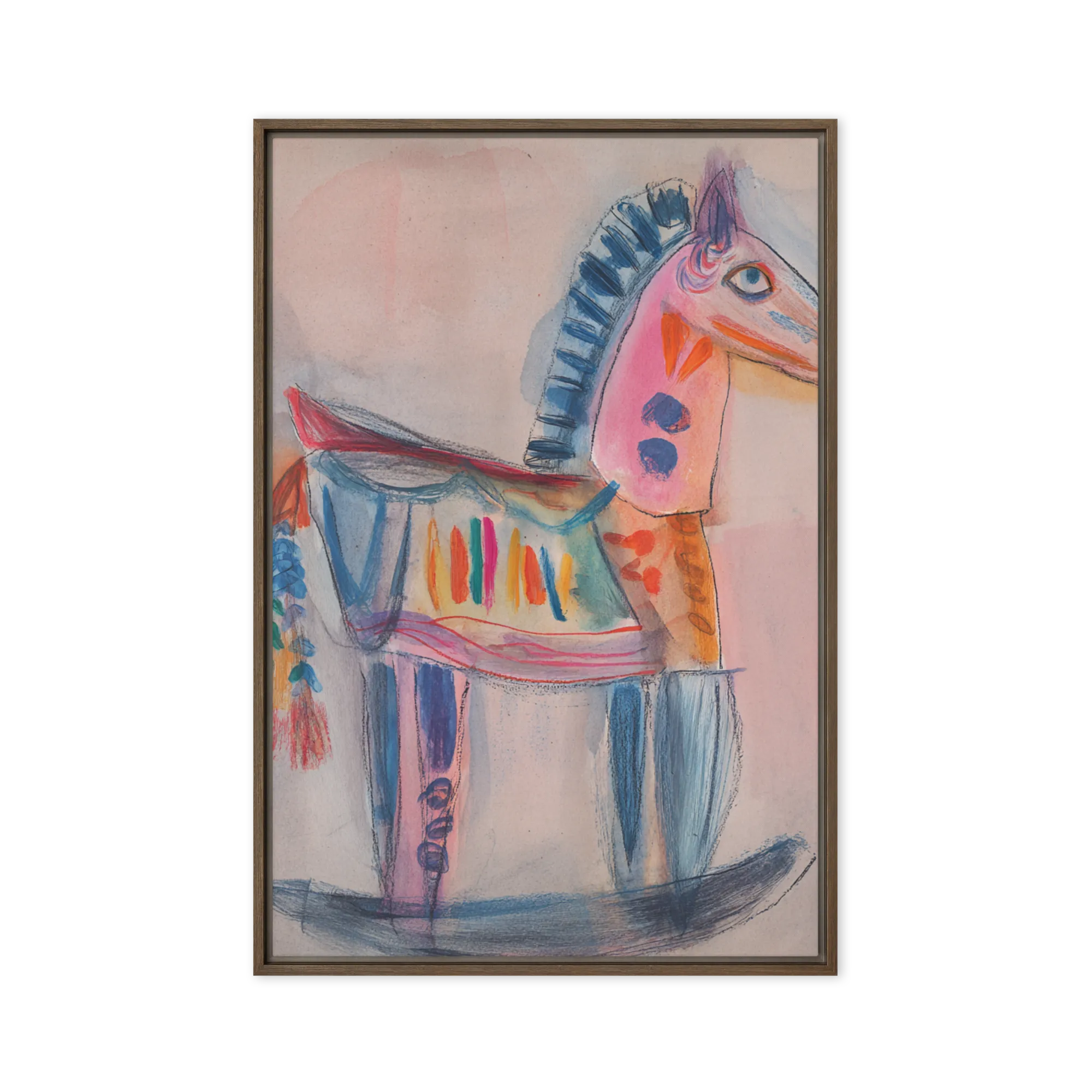 For Gentle Playrooms — Mid-century dreamscapes