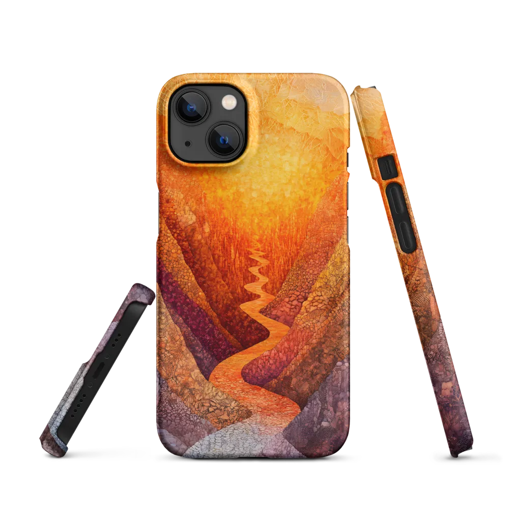 Golden Canyon Passage | Phone Case