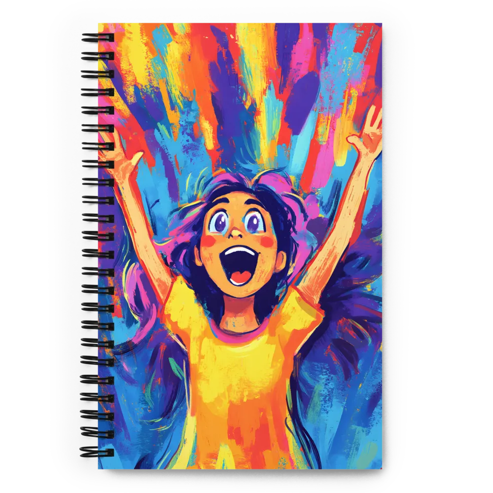 Burst of Happiness 
 Spiral Notebook | 140 pages