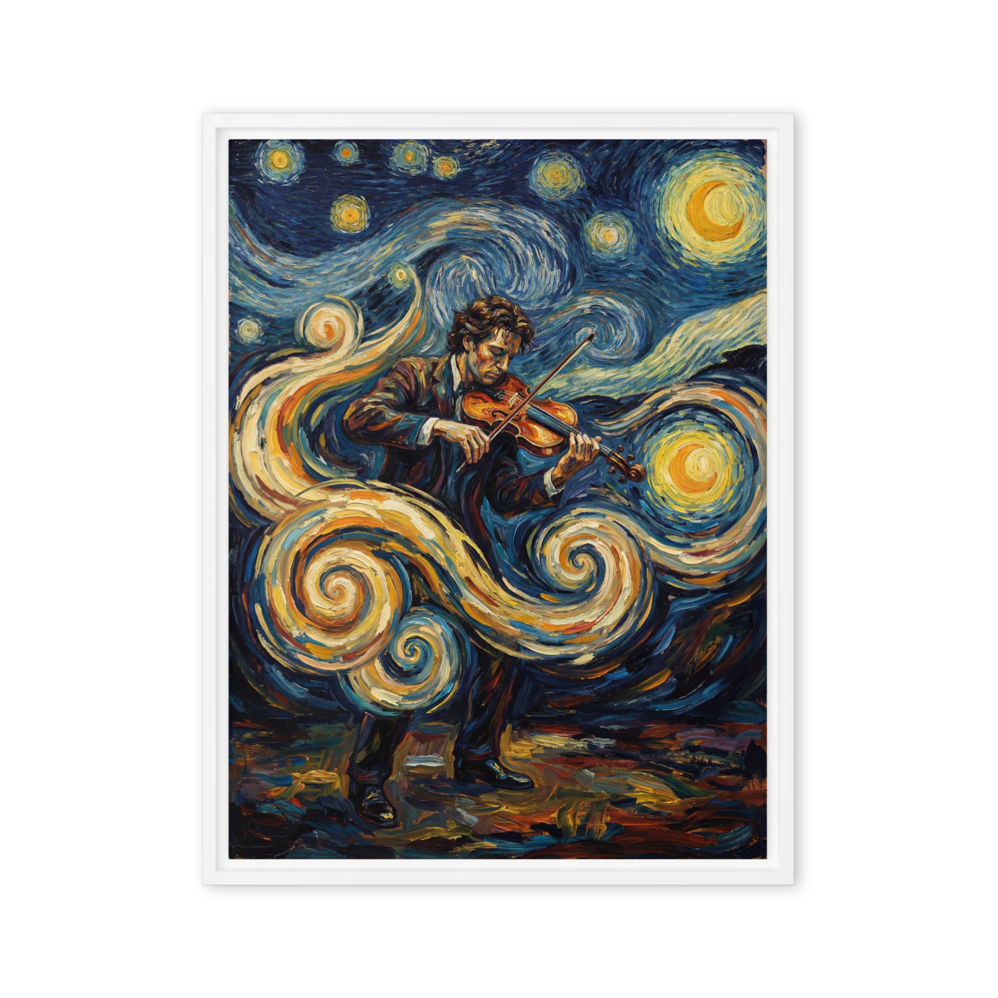 Celestial Musician's Melody | Art Print