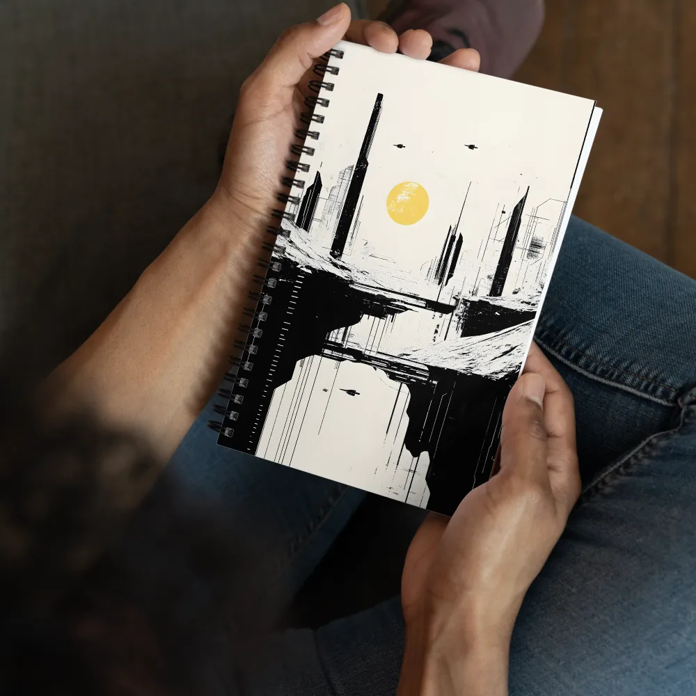 Echoes of Tomorrow 
 Spiral Notebook | 140 pages